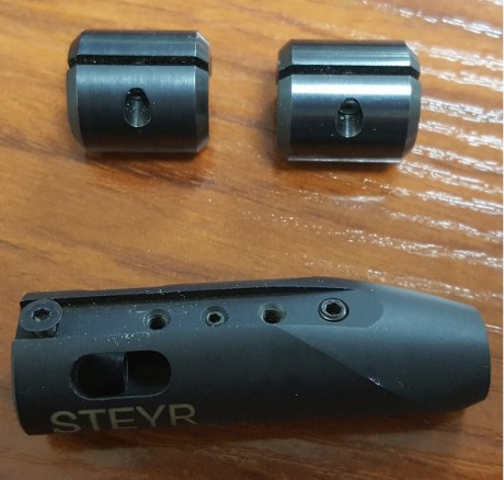 Vendo: 
- Compensador LP cono incluido.
- Dos contrapesos para cañón de 25 g cada uno.
80 € envío incluido.
Un 00