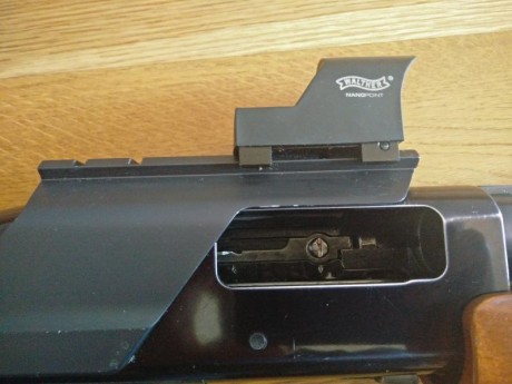VENDIDA escopeta Mossberg 500 combo. Calibre 12, recámara magnum.
Incluye un cañón liso con polichoke 32