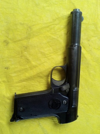 Por necesidad de cupo, y que tengo dos, vendo Astra 400 9 mm Largo con disparador afinado para tiro por 10