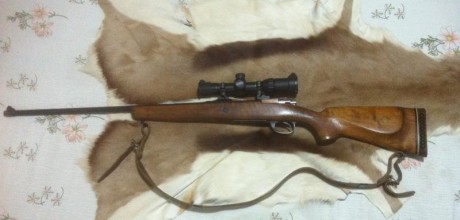 vendo Santa Barbara 7RM, con monturas Leupold y visor UTG leapers 1.1-4x24 reticula iluminada rojo y verde
600e 01