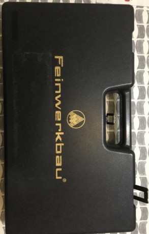 Se vende pistola feinwerkbau aw 93, calibre 22 lr, prácticamente nueva, poco uso, soy el segundo dueño 10