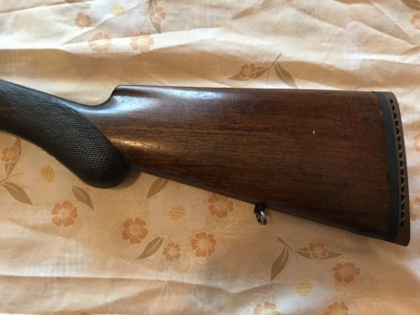 VENDIDA SE PUEDE BORRAR Vendo escopeta browning Auto 5 calibre 16/65.
Es de antes de 1920.
Funciona perfectamente.
Se 00