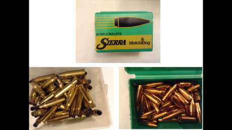 Vendo Dies del 7.62x54R, 80 Vainas del 7.62x54R con dos disparos y 75 puntas sierra del 308 que sirven 02