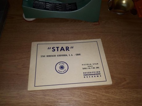 BUENAS VENDO STAR S SUPER 9 CORTO GUIADA EN F
1 CARGADOR
CAJA ORIJINAL
LIBRO ORIJINAL
ESTA EN MURCIA  02