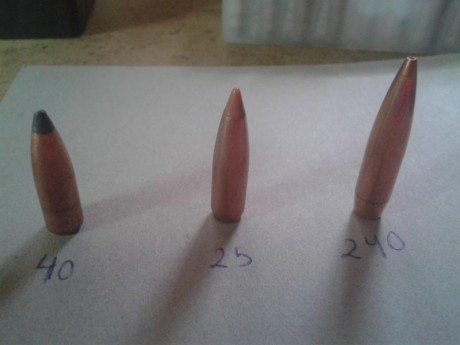 Vendo puntas de recarga para caza y tiró de la marca lapua scenar y nosler ballistip y partition . 240 00