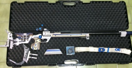 Vendo carabina Anschütz modelo 2013 en un estado impecable y con una agrupación fantástica. La carabina 10