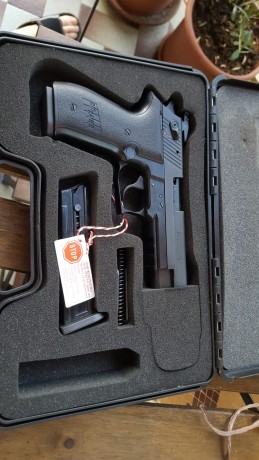 VENDIDA Pistola calibre 22lr marca SIG SAUER, modelo MOSQUITO , en perfecto estado, como nueva ,muy pocos 02