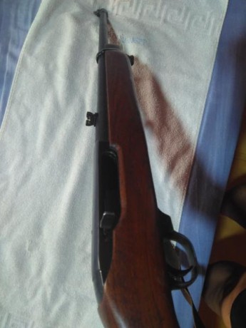 Pongo a la venta este rifle del 44 Magnum con cargador de tubular de 4 + 1 no está limitado  por no usar 02