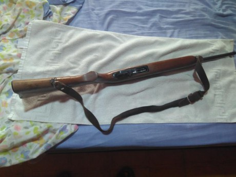 Pongo a la venta este rifle del 44 Magnum con cargador de tubular de 4 + 1 no está limitado  por no usar 00