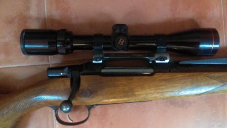 Vendo rifle de cerrojo Brno modelo Batue 550, en calibre 9'3 x 63, ideal para monterías y rececho de venados 01
