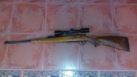 Vendo rifle de cerrojo Brno modelo Batue 550, en calibre 9'3 x 63, ideal para monterías y rececho de venados 11