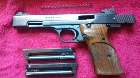 Vendo esta clásica americana del 22lr con dos cargadores y muelle de repuesto. Acero forjado para durar 01