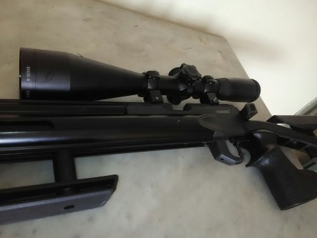se vende carabina Hammerli AR20 , calibre 4,5, con visor BSA  8-32x56.
La carabina esta en perfectas condiciones, 10