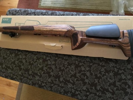 Vendo esta preciosa culata, de la marca KKC noruega, especifica para rifles TIKKA t3/tx3. Solo ha estado 02