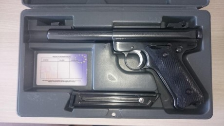 Buenas a todos
Vendo esta Ruger, se la compré a un compañero de trabajo ya jubilado. La tuvo para mantener 10