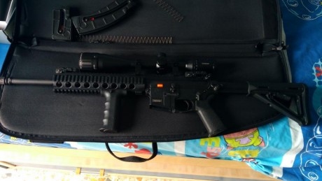 Vendo Carabina S&W MP 15-22 MOE  he pensado en venderlo ya que no lo uso.

Mando fotos interesados.


 30