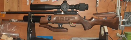 Vendo Cometa Lynx , nueva, cal. 4,5 a 16Julios preparada para HFT con las siguientes mejoras:

-Gatillo 02