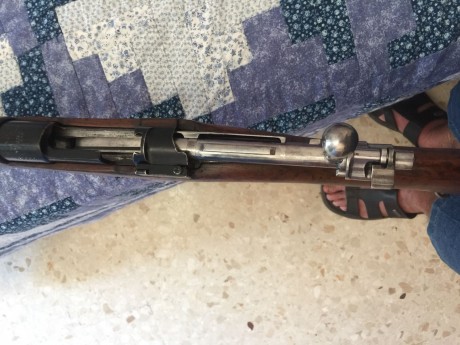 Se vende rifle Mauser Ankara, calibre 8x57, en buen estado
También se dispone de material de recarga para 01