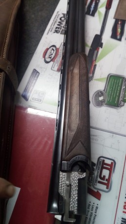Vendo escopeta superpuesta Beretta, modelo SO2. Doble gatillo, con el primero de ellos articulado. Choques 00