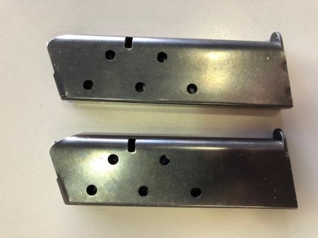 Vendo 2 cargadores originales de la Guerra de Vietnam para Colt 1911 y derivados, con capacidad de 7 cartuchos 01