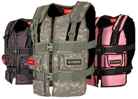 Hoy me han enseñado un chaleco 3RD Space Vest, ¡acojonante!, se notan los impactos, e incluso con variacion 00