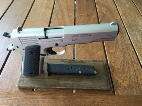 Vendo detonadora Colt 1911 en niquel.
Fabricada en Alemania por Umarex.
Regalo el stand.
No esta en libro.
Perfectas 02