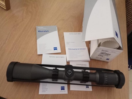 Hola vendo un visor zeiss inmaculado sin un solo rasguño con un dia de uso y dos años guardado en armero 01