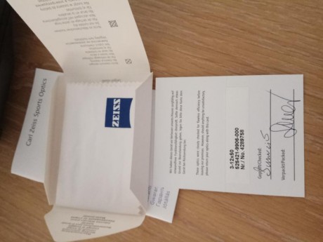 Hola vendo un visor zeiss inmaculado sin un solo rasguño con un dia de uso y dos años guardado en armero 21