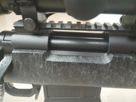 Se vende esta preciosidad de rifle por no darle uso, es un Remington sps customizado con culata de fibra 01