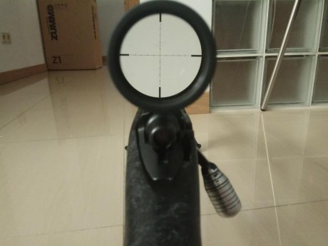 Se vende esta preciosidad de rifle por no darle uso, es un Remington sps customizado con culata de fibra 11