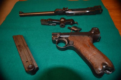 Buenas a todos, por necesidad de espacio y dinero, vendo esta maravilla, una luger de 1917, con todos 00