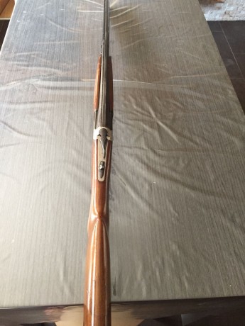 Buenas, un compañero vende las dos escopetas de su suegro. Se trata de una escopeta paralela modificada 11