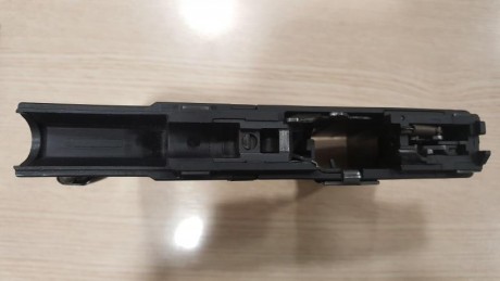 Saludos
Vendo Walther P99.
Calibre 9mm Parabellum
Guiada en A.
Año fabricación 1998
Acabado QPQ
Dos cargadores 01