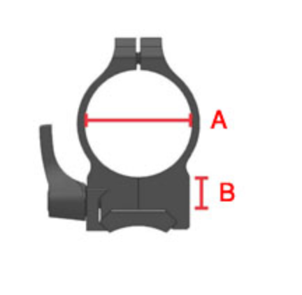 Se ofrece montura Warne nueva, tubo 30mm, campana 50-56 mm,  extra altas. Su precio 120€
 Se ofrece en 10