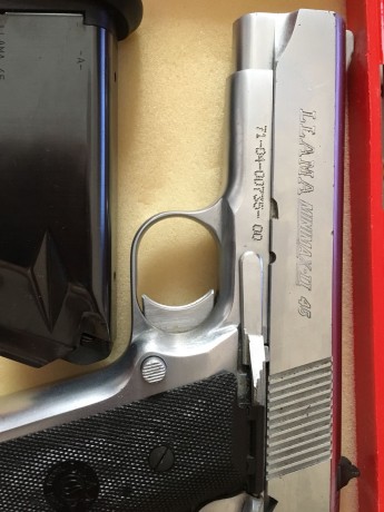 buenos días para aliviar mi armero vendo varias armas , detallo ;
- Smith wesson 4506 en calibre 45 en 11