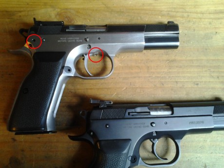 Hola amigos! ya que se muestran tantas armas buenas creo que a los propietarios de una cz 75 se nos tendría 20