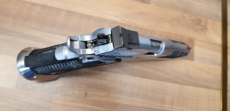 Hola, vendo sti edge del 40 para ipsc, con 6 cargadores y varios extras, ver fotos. 
El arma esta en Mallorca
CONTACTAR 20