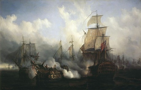 Estoy armando un bergantin-goleta para la guerra al corso y no se que artilleria poner a bordo.

Mide 150