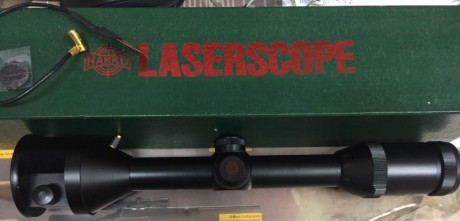 El visor Hakko 2X-7X20 con reticula iluminada 6Dot, es uno de los mejores visores para monteria y batida, 01