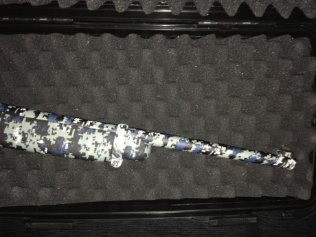 Vendo Ruger 44 Carbine prácticamente sin uso, equipado con punto rojo Delta Mil Dot 1x36 (recién comprado 12