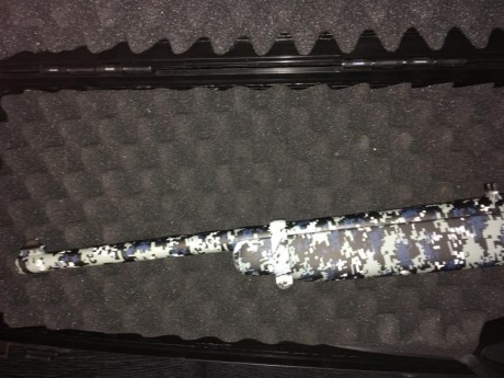 Vendo Ruger 44 Carbine prácticamente sin uso, equipado con punto rojo Delta Mil Dot 1x36 (recién comprado 10