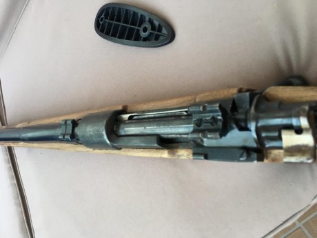 Compré éste rifle para caza por un capricho. Es un Brno cal. 8x57 JS y procede de un militar que lo adquirió 41