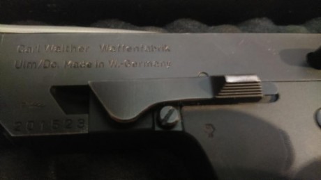 Hola foreros. Vendo mi walther del 22 por dejar de practicar éste deporte.
lA  vendo por 370 euros. A 01