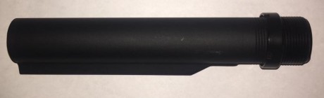 Se vende este magnífico "BUFFER TUBE" para AR15/AR10.
Se trata del modelo MIL-SPEC, ideal para 02