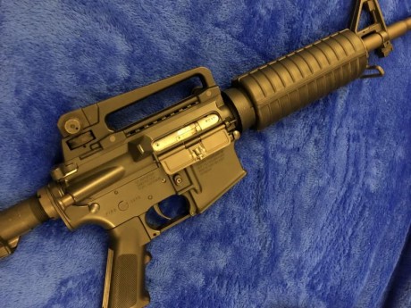 Buenas, lo dicho. Pongo aquí en el foro mi M4 del calibre .22 LR. Fabricado en Alemania por Walther bajo 11