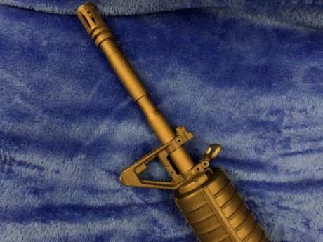Buenas, lo dicho. Pongo aquí en el foro mi M4 del calibre .22 LR. Fabricado en Alemania por Walther bajo 21