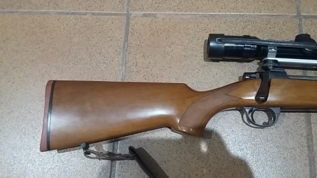 Hola a todos.Pedir perdon lo primero por confundir la marca del rifle. Estas cosas pasan cuando se hacen 02