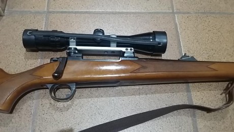 Hola a todos.Pedir perdon lo primero por confundir la marca del rifle. Estas cosas pasan cuando se hacen 00