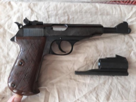 Walther pp sport 22 lr en libro coleccionista y con certficado de historica perfecta como nueva con los 01