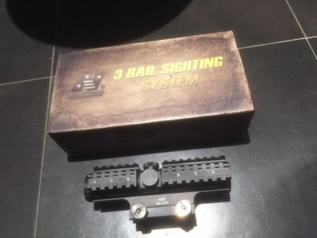Vendo o cambio estos visores por escopeta o rifle de mi interés. 
Son dos visores ncstar de 4 aumentos 01